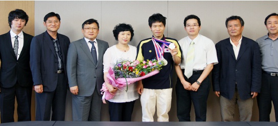 제2회 국제지적장애인 스포츠제전 수영3관왕