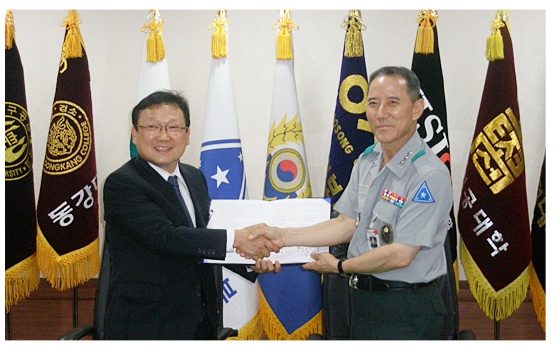 우송정보대학 - 육군인사사령부 학·군 협약 체결