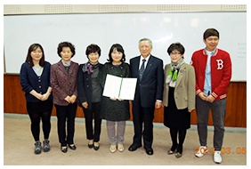 간호과 교육역량 우수학과로 총장상 표창- 3월 6일, 정보과학관 102호실에서 수여식 가져