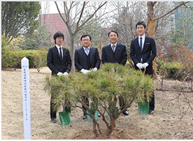 2011년도 식목일 기념 식수 행사