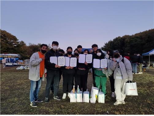 우송정보대학 K-마이스터스쿨 펫케어전공2022 KKF 전국 훈련경기대회 기대주상 수상!
