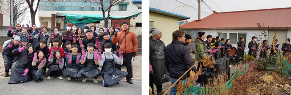 글로벌호텔외식과 “연탄나눔 봉사활동” 사진