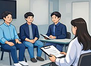 면접 컨설팅 사진